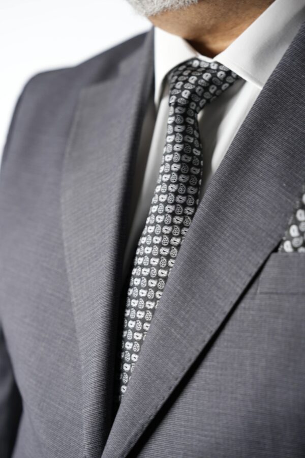 Grote Pak 2 Delig Grijs Motief