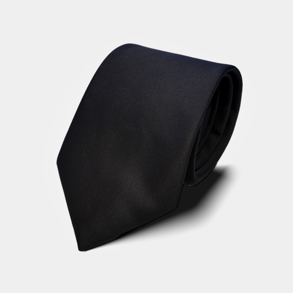 Stropdas en pochet Zwart