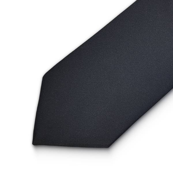 Stropdas en Pochet  Donkerblauw