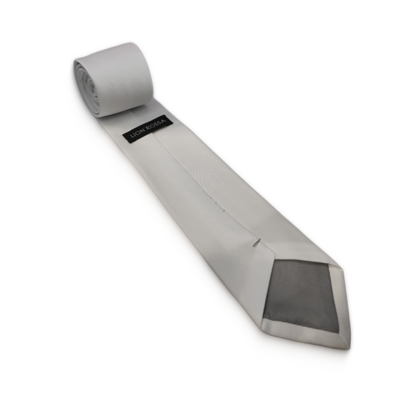 Stropdas en pochet Wit