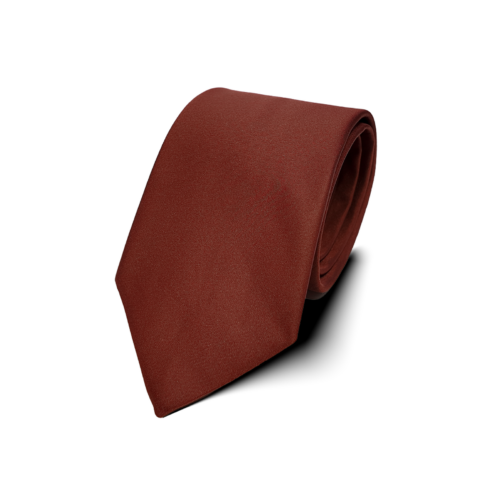 Stropdas en pochet Bordeaux