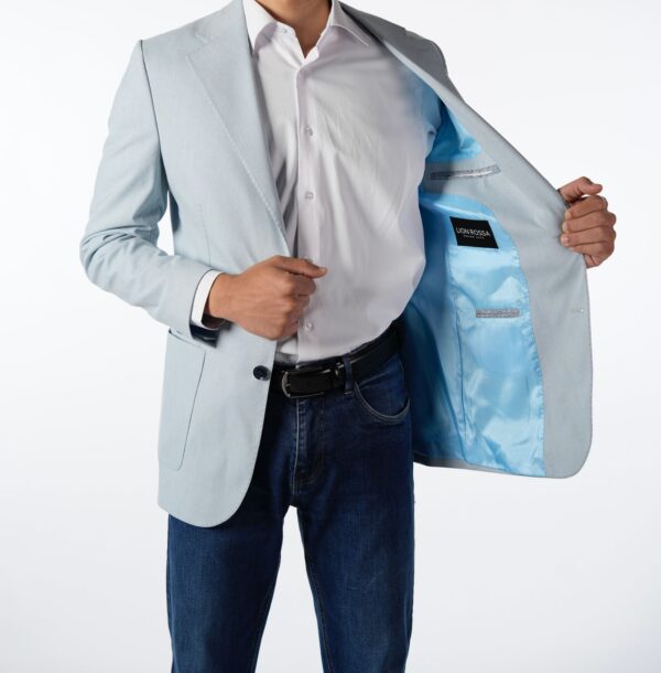 Colbert Motief  Lichtblauw