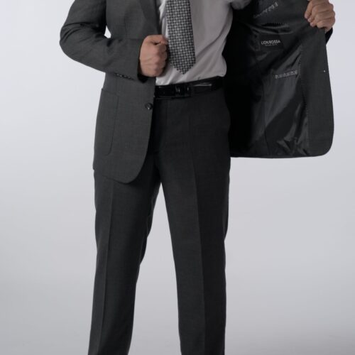 2 Delig Motief Donker Grijs