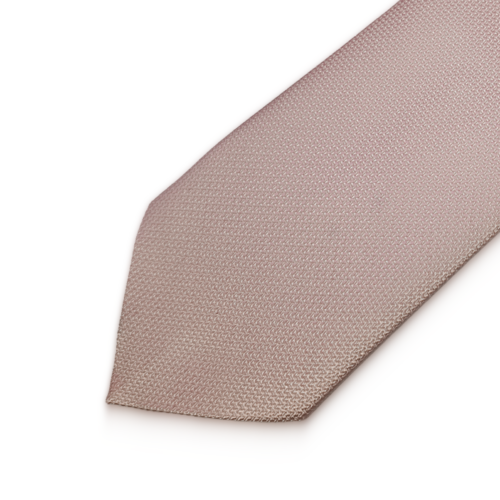 Stropdas en pochet  Zalmroze