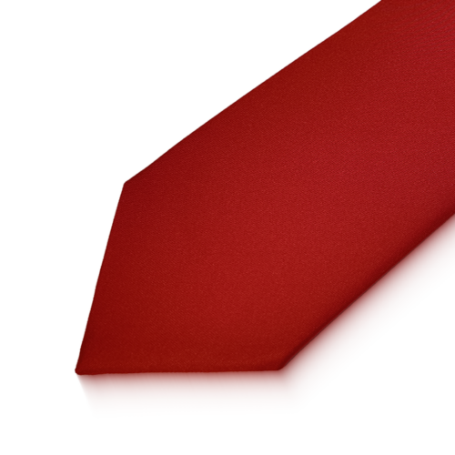 Stropdas en Pochet Rood