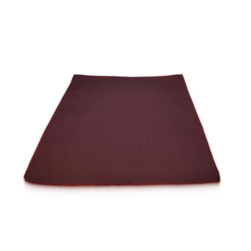 Stropdas en pochet Bordeaux