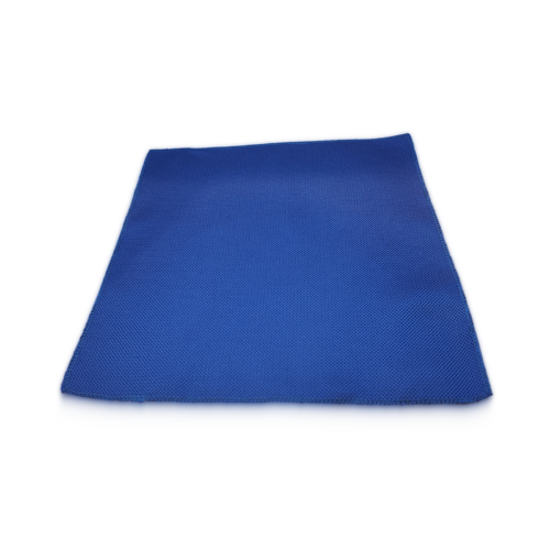 Stropdas en pochet Blauw Structuur