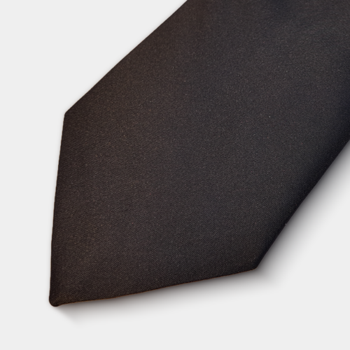 Stropdas en pochet Zwart