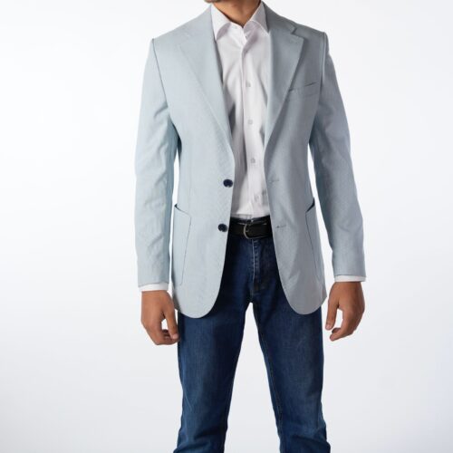 Colbert Motief  Lichtblauw