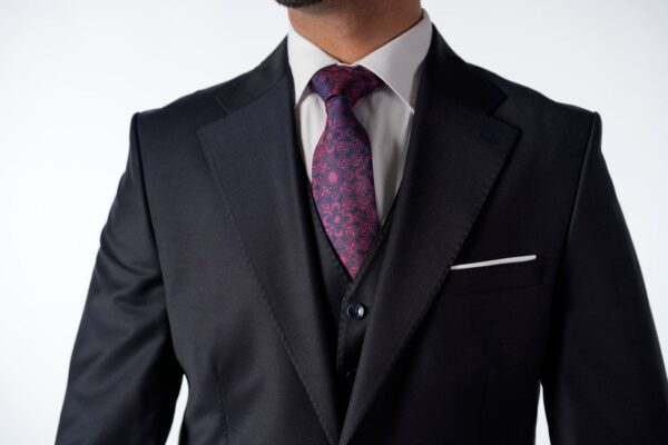 3 Delig Blauw 44%Wol