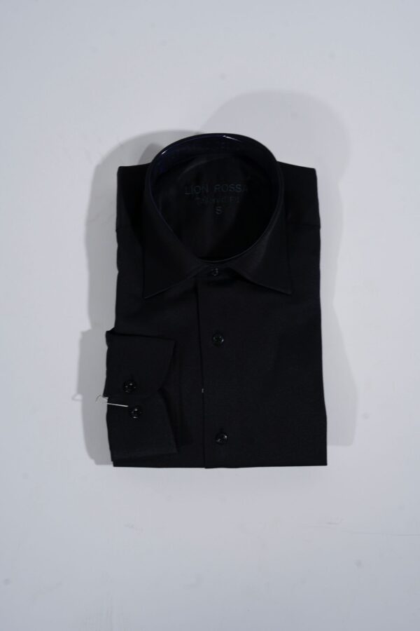 Overhemd Zwart Strech