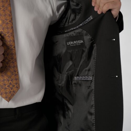 2 Delig Zwart 44% Wol