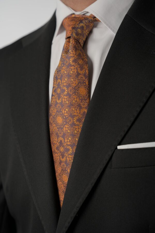 2-Delig 88% Wol Zwart