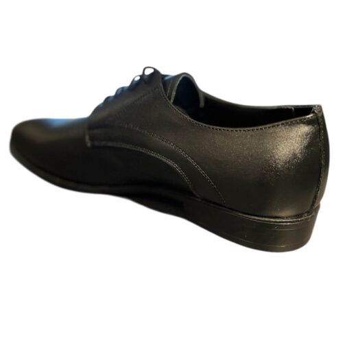 Heren Leren Schoen Zwart