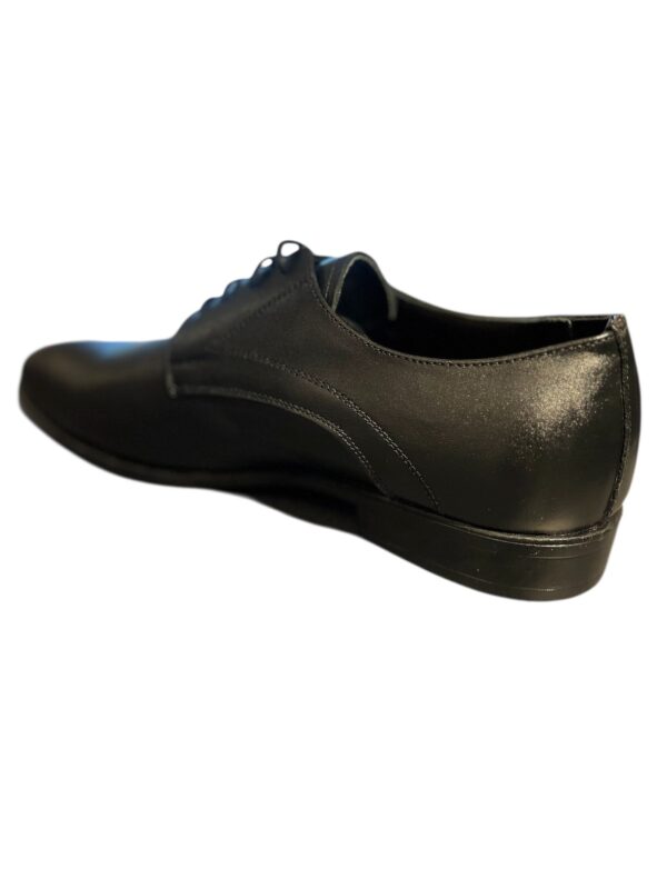 Heren Leren Schoen Zwart