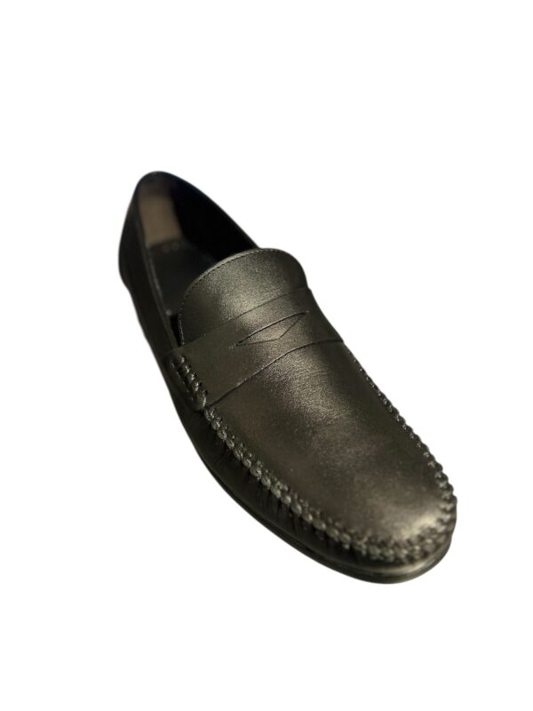 Heren Schoen Loafer Leer Zwart